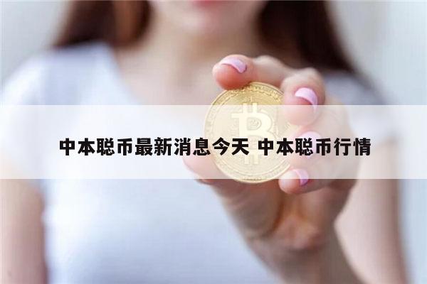 中本聪币现在值多少钱一个 中本聪币行情