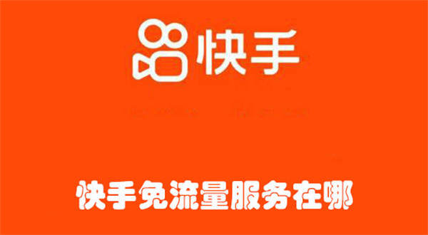 快手免流量服务在哪