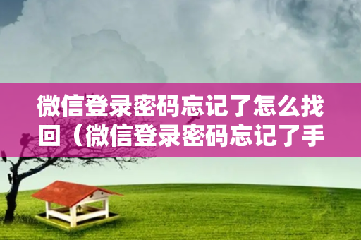 微信登录密码忘记了怎么找回（微信登录密码忘记了手机号也停用了怎么办?）
