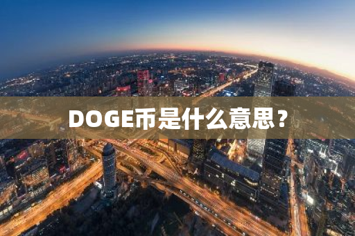 DOGE币是什么意思？
