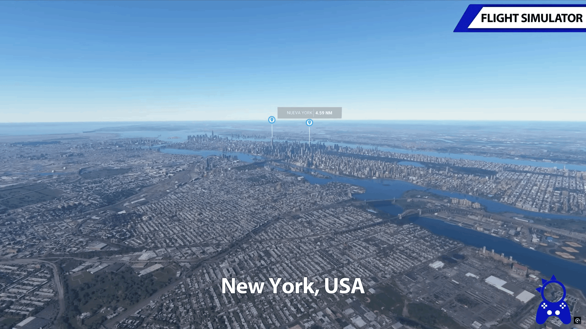 微软飞行模拟体验：陆家嘴虚拟与真实景色大比拼