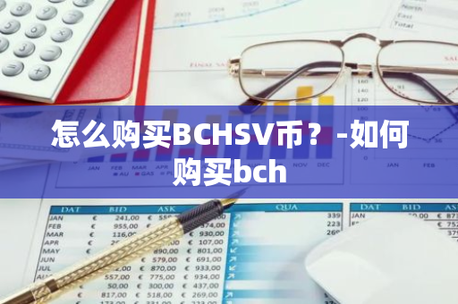 怎么购买BCHSV币？-如何购买bch