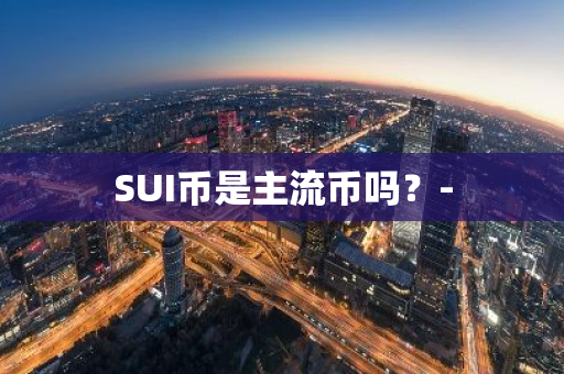 SUI币是主流币吗？-