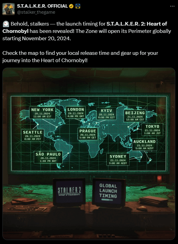 《潜行者2》零点倒计时，XGP畅玩新篇章开启！