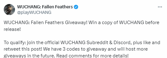 海外热推国产魂游《明末》，火爆抽奖赢福利！免费玩游戏啦！