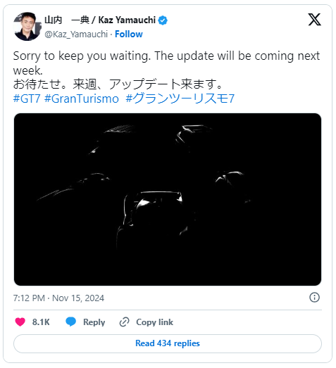 GT赛车7迎新五车，PS5 Pro增强版即将上线！