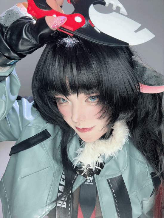 最美樱花妹cos《绝区零》简等形象 专业级cosplay技艺