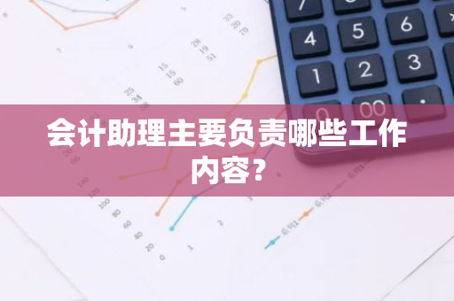 会计助理主要负责哪些工作内容？
