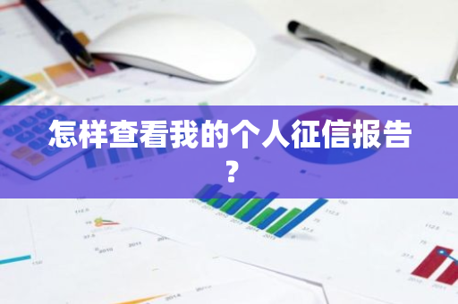 怎样查看我的个人征信报告？