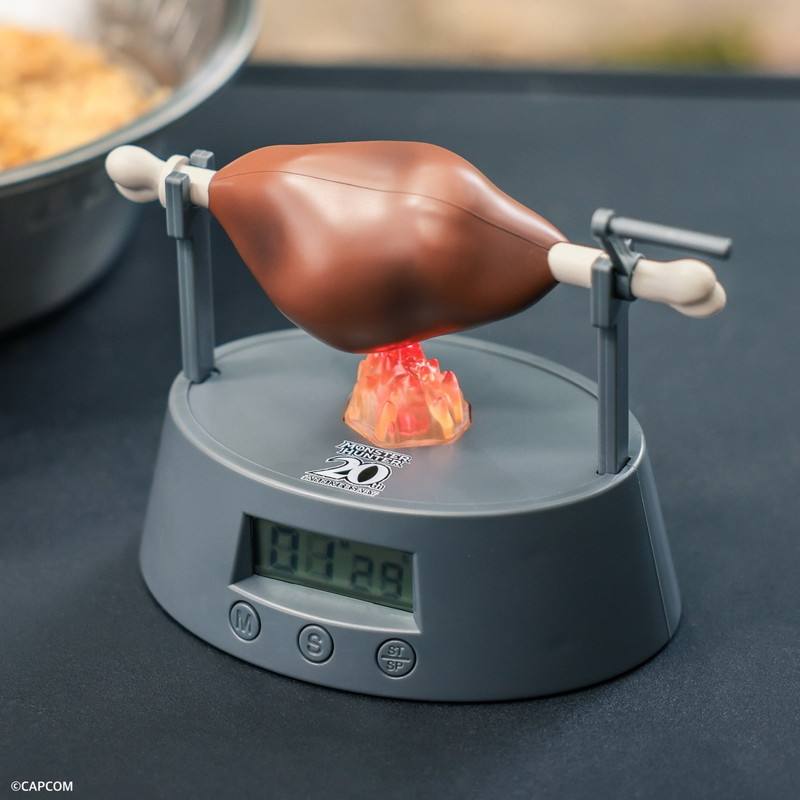 《怪物猎人》20周年纪念品 烤肉架厨房计时器亮相