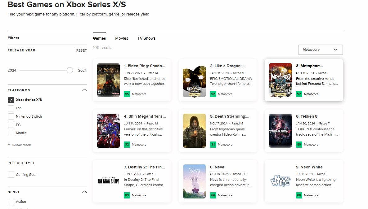 黄金树幽影夺Xbox年度最佳游戏