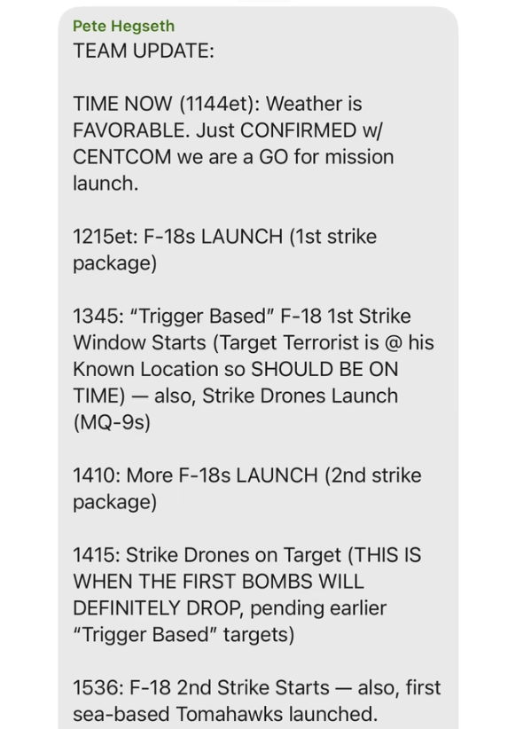 硬刚特朗普！外媒再度披露此前群聊泄密事件细节