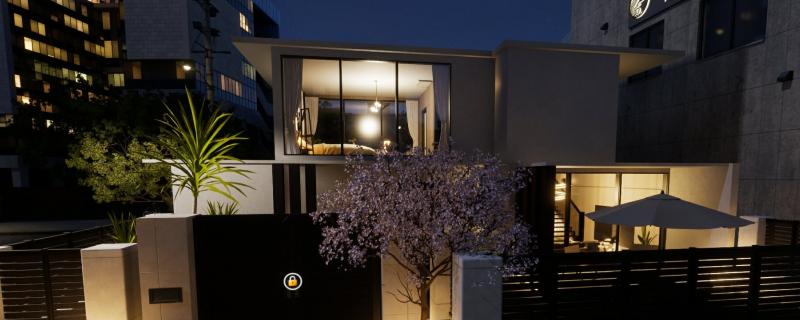 inZOI极简风一人居地产怎么造-云族裔极简风一人居地产分享