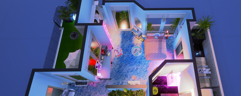 inZOI游戏女孩工作室房间怎么造-云族裔游戏女孩工作室房间分享