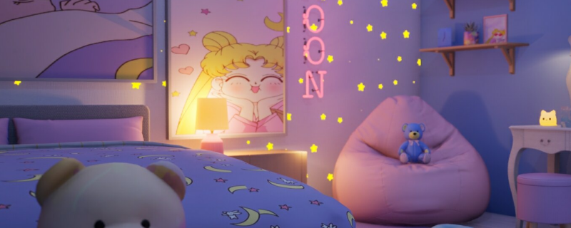 inZOI美少女战士卧室房间怎么造-云族裔美少女战士卧室房间分享