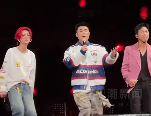 鹿晗北京演唱会与邓超陈赫合唱 网友：爷青回