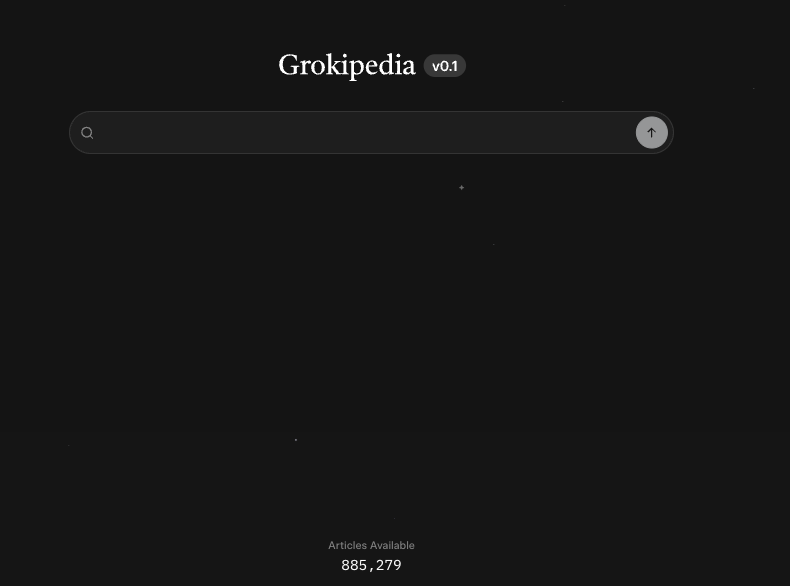 马斯克上线“Grokipedia”，要取代维基百科？