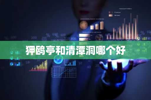 狎鸥亭和清潭洞哪个好