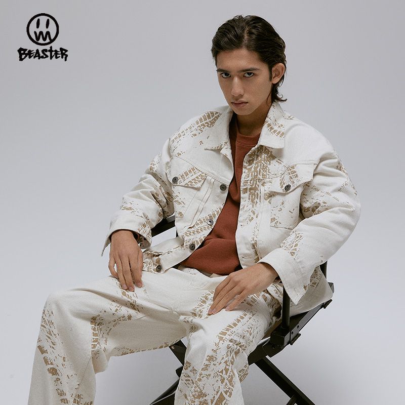 BEASTER渐变夹克男女通用，到手仅84元