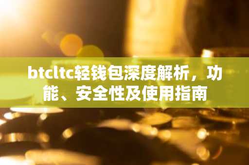 btcltc轻钱包深度解析，功能、安全性及使用指南