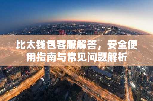 比太钱包客服解答，安全使用指南与常见问题解析
