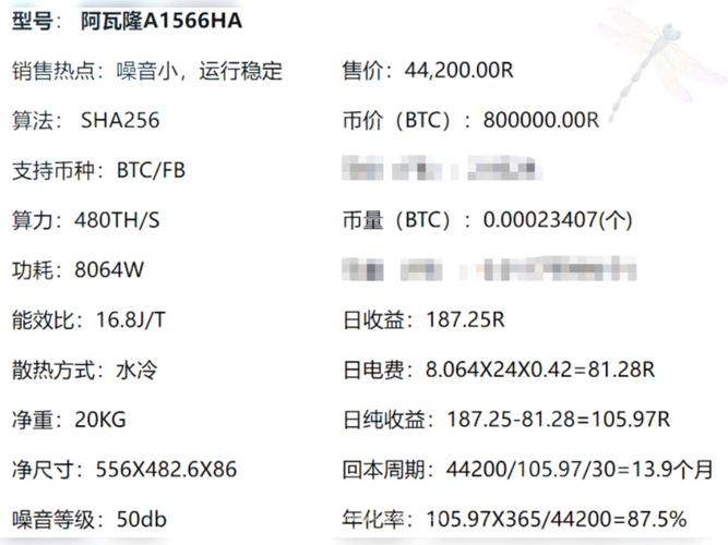 阿瓦隆741矿机评测，性能解析与市场前景分析